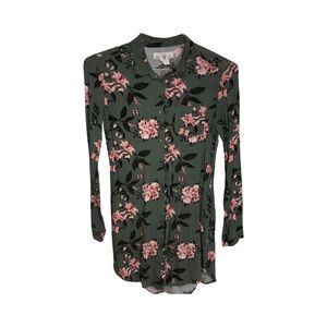 Preteen Jr an H&M L.O.G.G. (Label Of Graded Goods) floral shirt